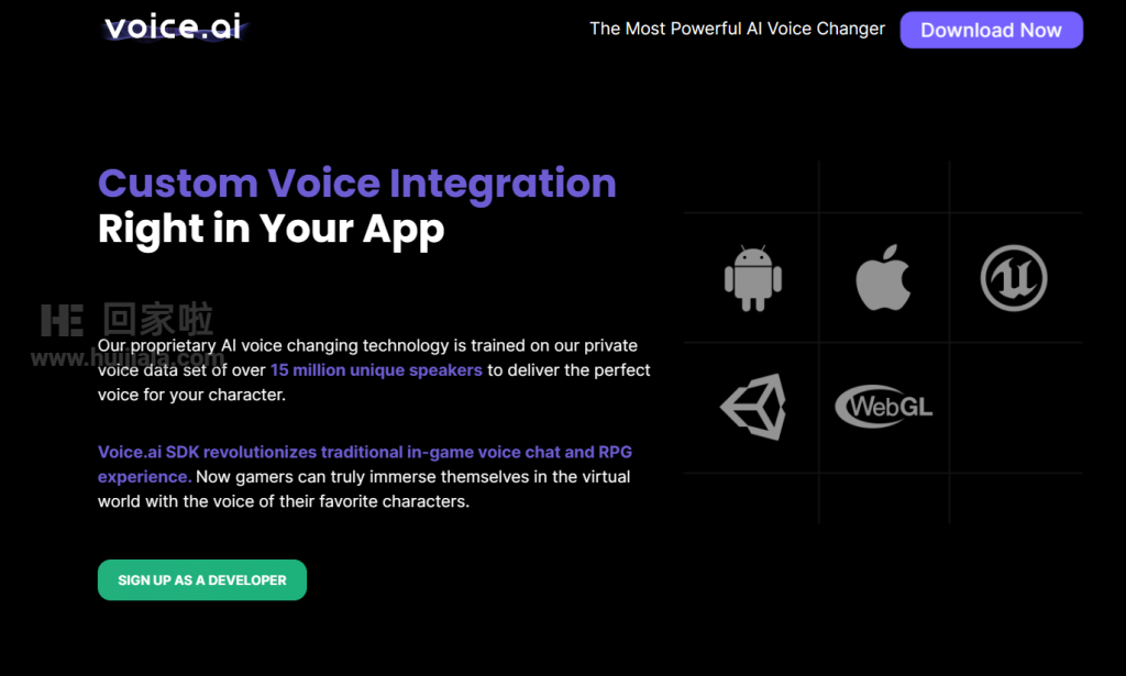 ai音频工具实时AI变声工具Voice.ai介绍主要特点如何使用及官网地址